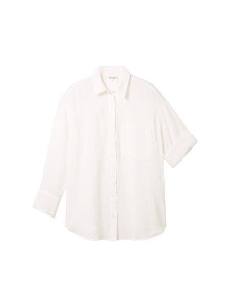 structured blouse shirt - Bild 1